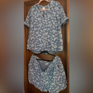 NWOT Draper James Lands send pajama set 2x